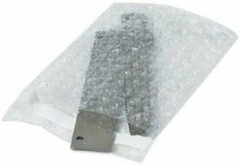 25 – 8×11.5 Bubble Out Pouches Bags Wrap Cushioning Self Seal Clear 8″ x 11.5″