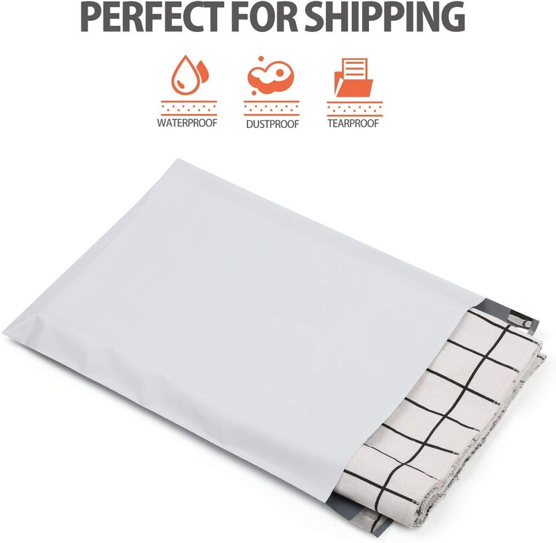 100 Pack White 12x15 Large POLY Mailer Self Seal Strong BAGS ENVELOPES SHIPPING gallery
