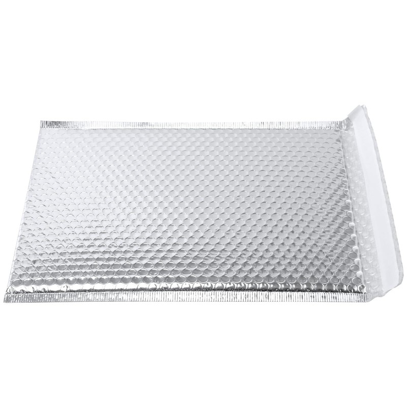 75 Pack, 9 x 12 Inch Bubble Mailer Silver Padded Aluminum Film Shipping Envelope gallery