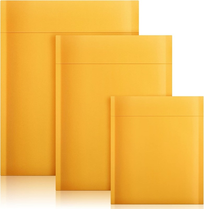 50 Pieces Metallic Padded Bubble Mailers Shipping Mailers Poly Mailers Foil G... gallery