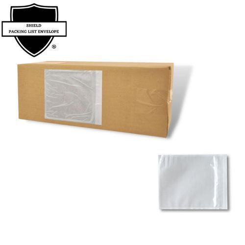 Clear Packing List Enclosed Envelopes 9.5″x12″ Peel and Stick Adhesive 500 Pack