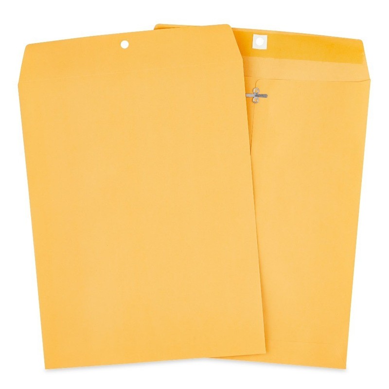Kraft Clasp Envelopes, 10 in x 13 in, 25 Count gallery