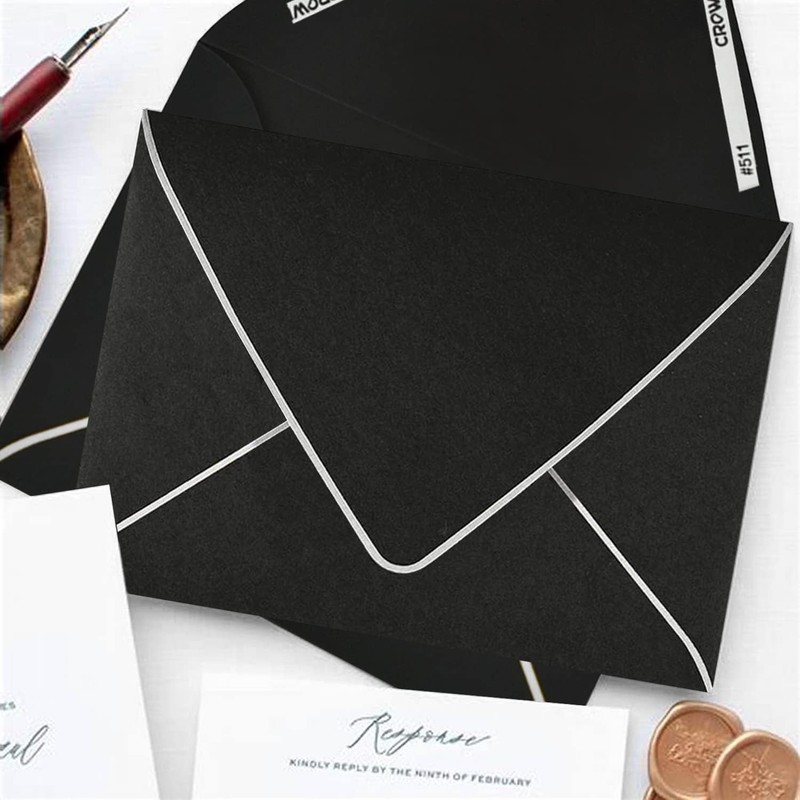 Silver Border Invitation Envelopes gallery