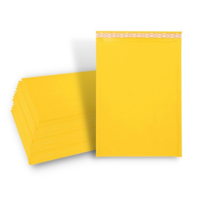 5250 #00 5×10 Kraft Paper Padded Bubble Envelopes Mailers Shipping Bags 5″ x 10″