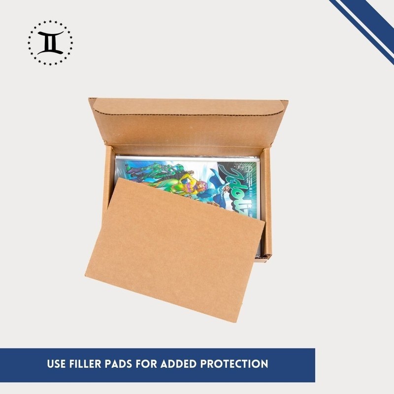 GEMINI Comic Box Mailer Kits - CURRENT (Ships up to 35 comics, books, omnibuses) gallery