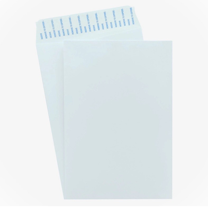 216 Pack 6×9″ White Catalog Mailing Envelopes with Peel & Seal 28lb Paper