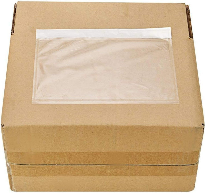 6″ X 9″ Clear Adhesive Top Loading Packing List Clear Shipping Pouches