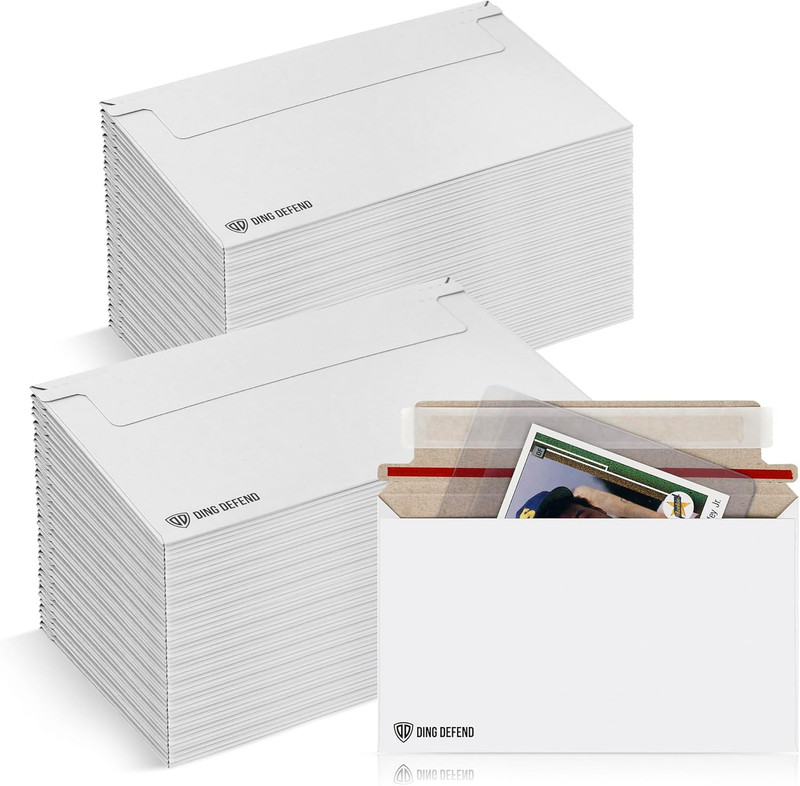 110-Pack Card Shipping Envelopes – 7 X 4.35 Inches Trading Cards Self-Adhesive M