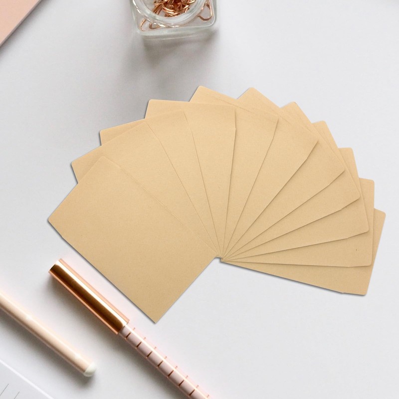 Small Coin Envelopes Paper Envelopes Self-Adhesive for Garden, Office or Wedding gallery