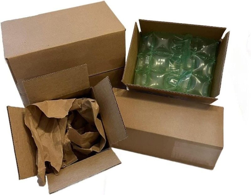 25 12x8x4 Cardboard Paper Boxes Mailing Packing Shipping Box Corrugated Carton gallery