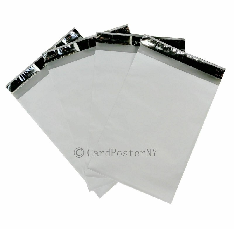 100 14.5×19 WHITE POLY MAILERS SHIPPING ENVELOPES BAGS PM#7