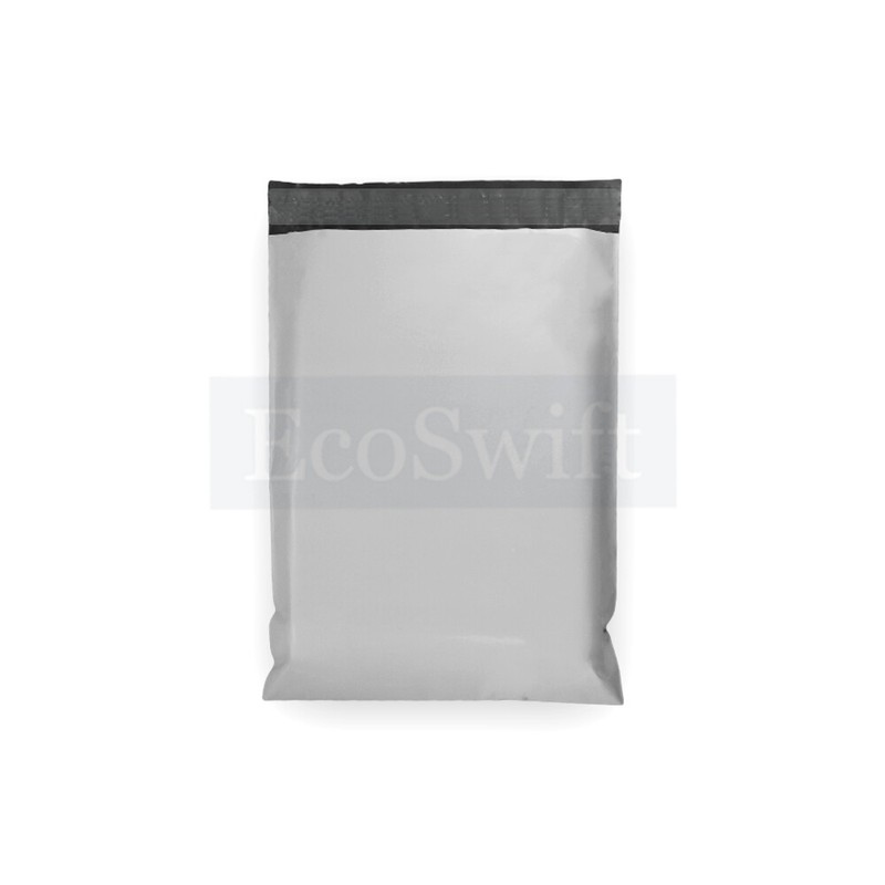 30 9 x 11 ECOSWIFT WHITE POLY MAILERS SHIPPING ENVELOPES SELF SEAL BAGS 2.35 MIL gallery