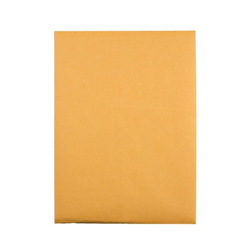 Quality Park Gummed Kraft Clasp Envelopes, 7.5 x 10.5, Box of 100 (37875) gallery