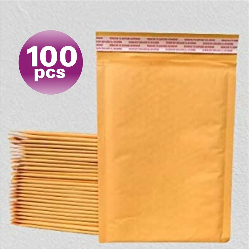 Polycyberusa® 100 #3 8.5 X 13.5 Kraft Bubble Mailers Padded Envelopes 100KB#3