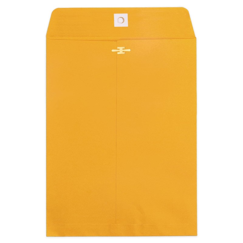 10×13 Clasp Envelopes 20 Pack, Goefun Large Brown Yellow Manilla Envelopes 10…