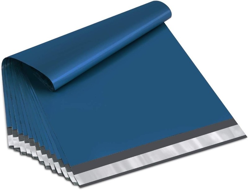 Opaque 10x13 Navy Blue Poly Mailers - 100pc Strong Mailing Envelopes gallery