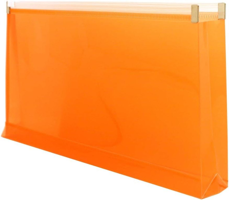Plastic Envelopes with Zip Closure - #10 Booklet Wallet - 5 1/4 x 10 - Assorted gallery