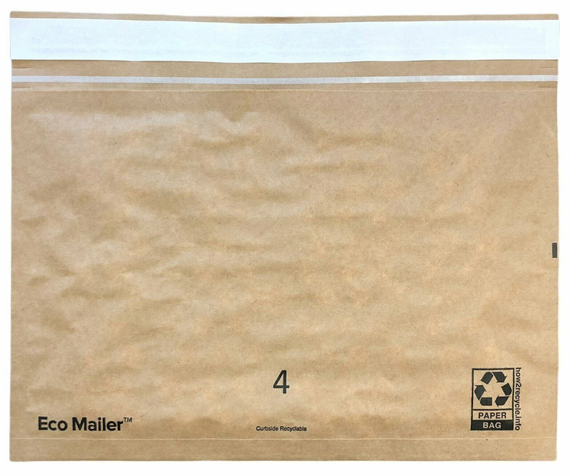 150 14″x9″ Recyclable Padded Mailers Eco Friendly Envelopes Self Seal Tear Strip