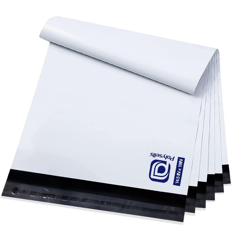 100 Pcs 14.5×19 Inch Poly Mailers Shipping Envelopes, Strong Adhesive Sealing…