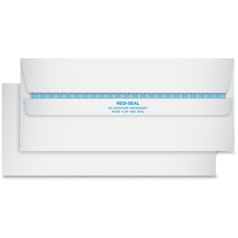 #10, Redi-Seal Security Tint Business Envelopes, Self-Seal, 24-lb, White, 500... gallery