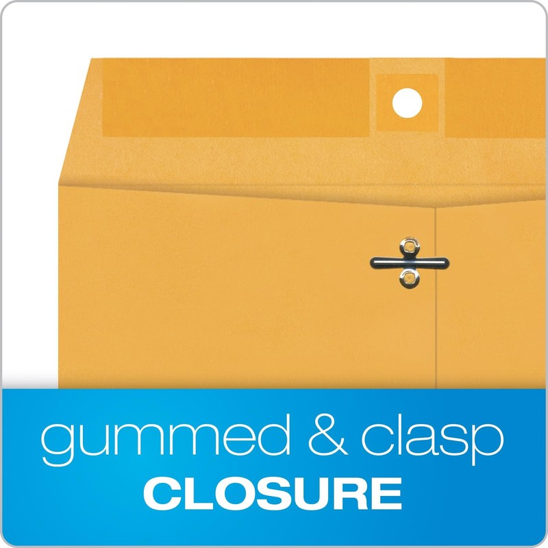 9 x 12 Clasp Envelopes with Deeply Gummed Flaps, Great for Filing, Storing or... gallery