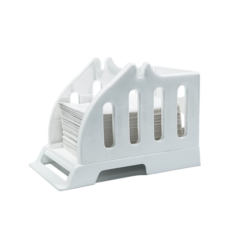 Ü Heartray Label Holder for Rolls and Fan-Fold Labels,4x6 Stand 4 INCH, White gallery
