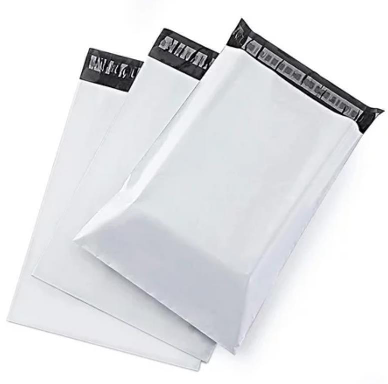 100 pcs 10"x13" White Poly Mailers Shipping Bags Envelopes Packaging Premium Bag gallery