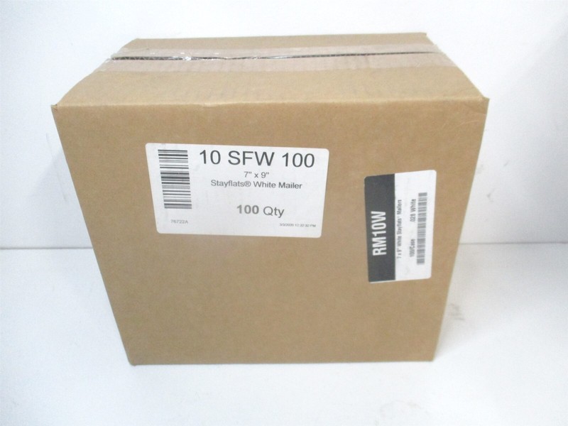 (RM10W) 7 in x 9 in White Thick Material Mailer Envelopes – Pack of 100