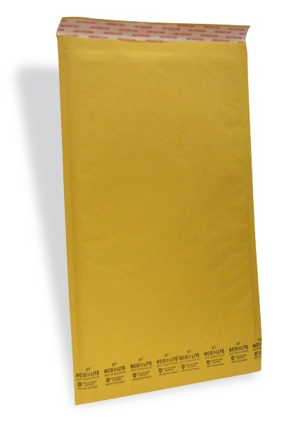 50 #7 14.5×20 X-Wide Ecolite USA Kraft Bubble Mailers Envelopes TheBoxery