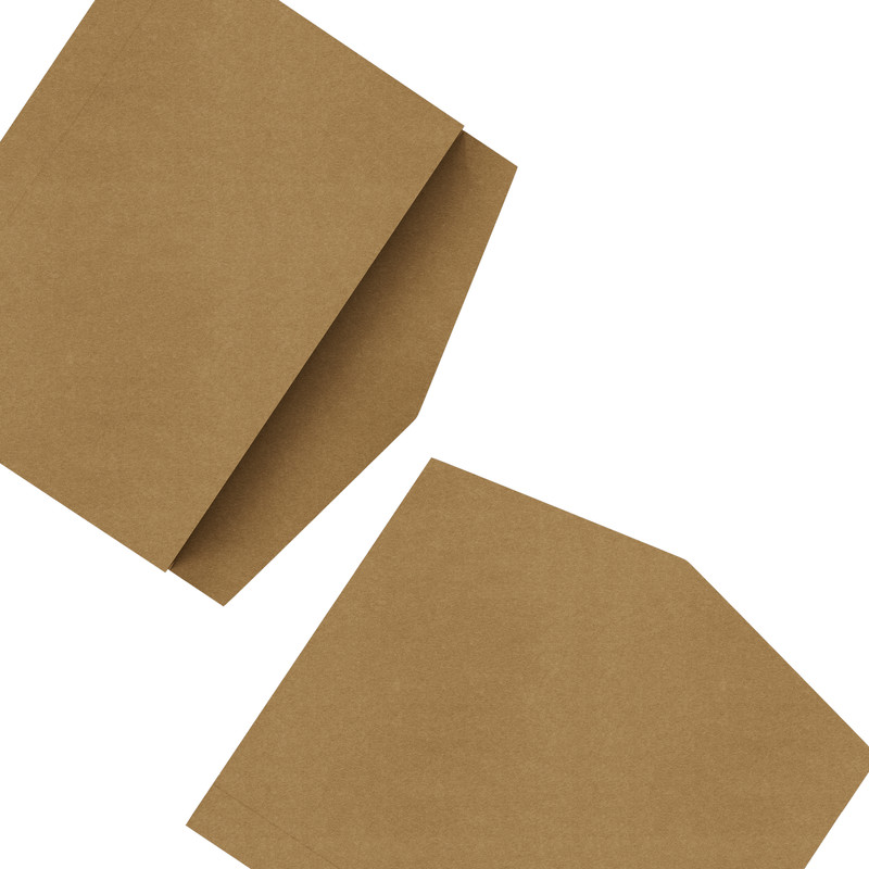 25 Kraft Envelope for A4 Paper T-Shirt Merchandise Shipping Optional Fastener gallery