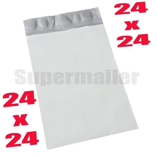 Lot 25 Poly-jacket 24″ x 24″ PLASTIC MAILING Poly-Mailer Shipping Envelopes