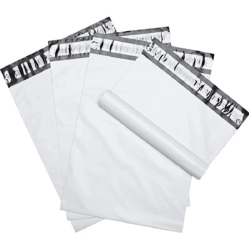 100 pcs 10"x13" White Poly Mailers Shipping Bags Envelopes Packaging Premium Bag gallery