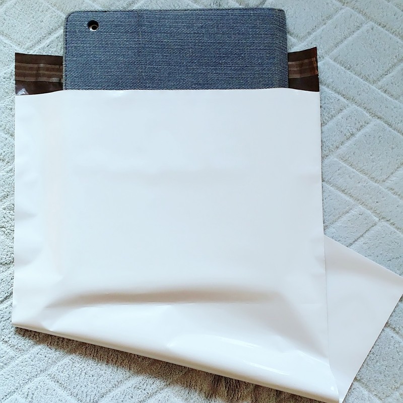 100 #7 14.5×19 white poly mailer*pure plastics material made*free priority mail*