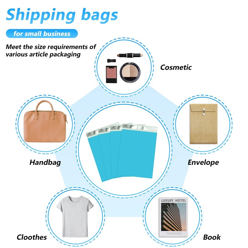 Thank You Poly Mailer 10x13 Inch 25 Pcs, Waterproof and Tear-Resistant Shippi... gallery