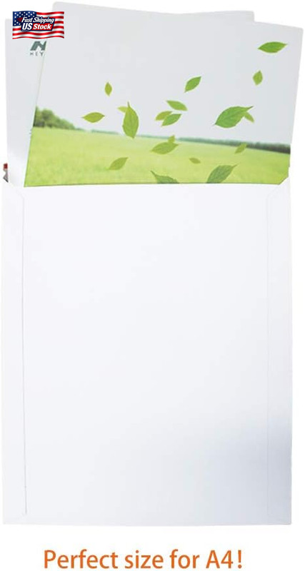 Zmybcpack 100 Pack 9X12 Inch Self Seal Photo Document Mailers Stay Flat White Ca gallery