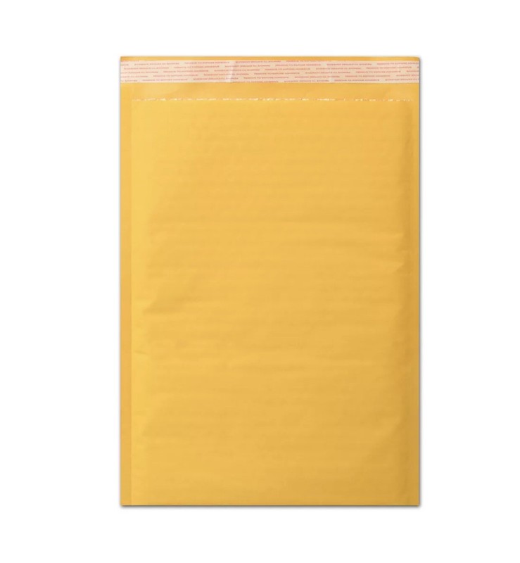 100 #3 8.5×14.5 ” Bubble – Lite ” Kraft Bubble Mailers Padded Envelopes Bags