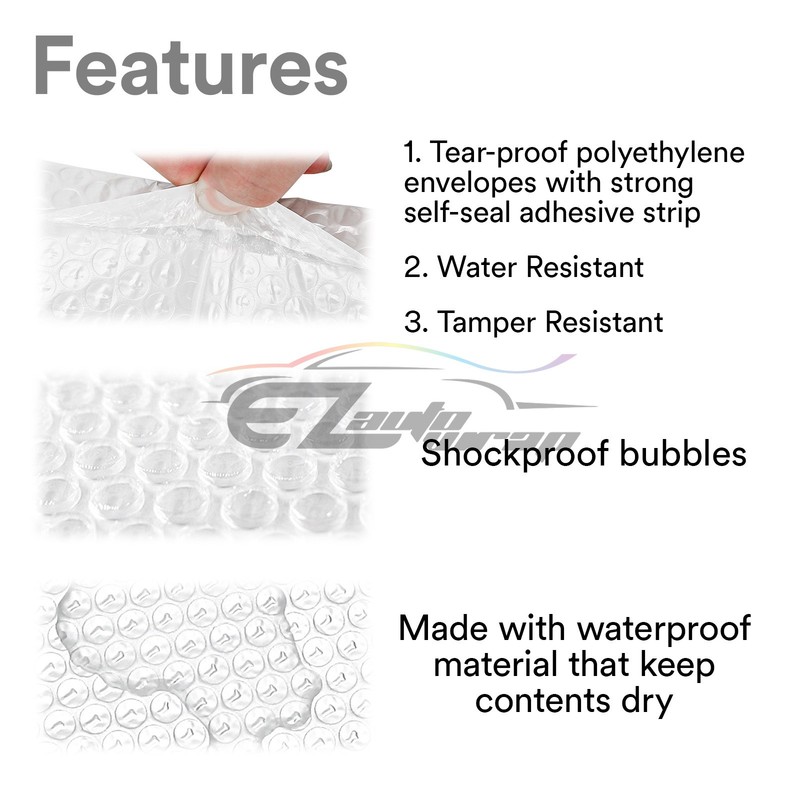 5"x7.5" PO Poly Bubble Mailers Shipping Mailing Padded Bags Envelopes gallery