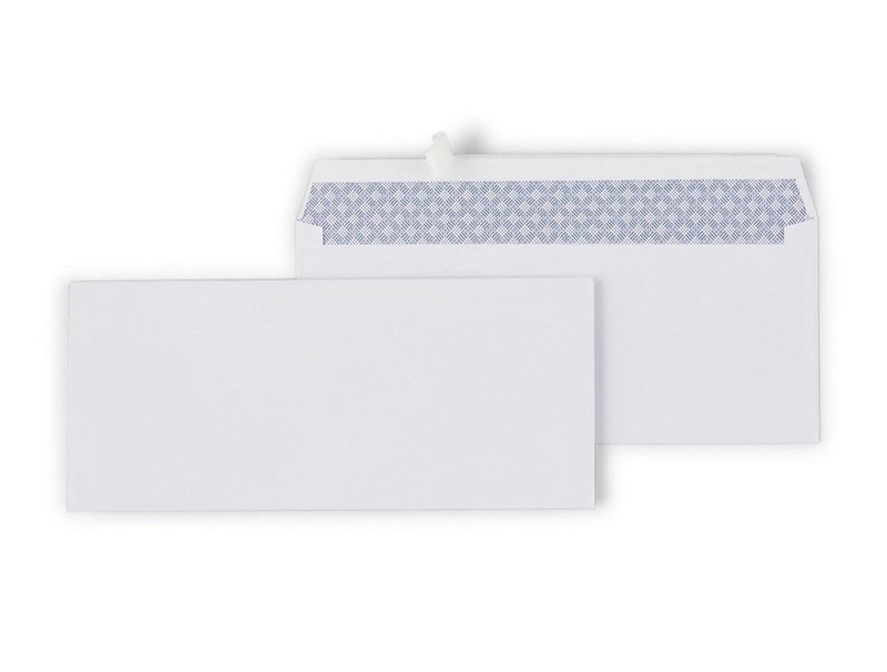 100 1st Class Postage Affixed With Security Peel & Seal Envelopes #10 Size 4⅛X9½ gallery