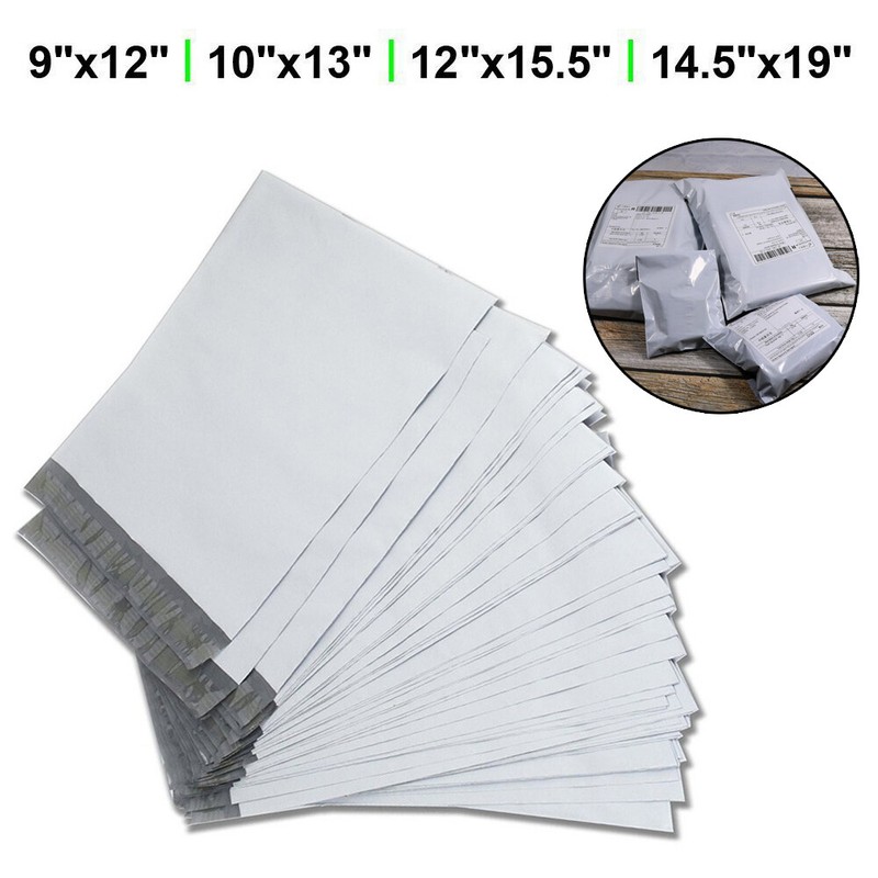 Poly Mailers Plastic Shipping Envelopes Mailing Bags Self Sealing Choose Size US gallery