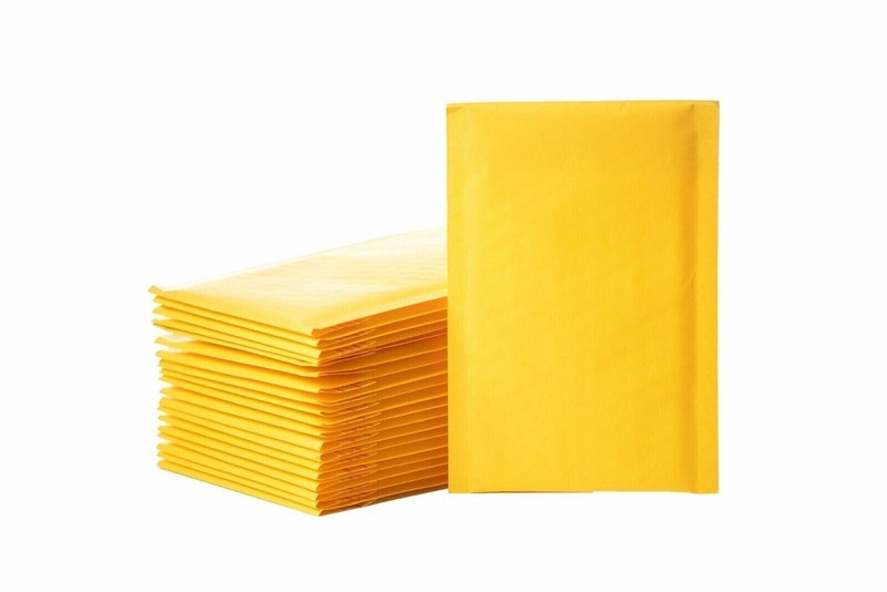 4×8 (4×7) Kraft Self Seal Bubble Mailer Padded Envelope, pack of 10