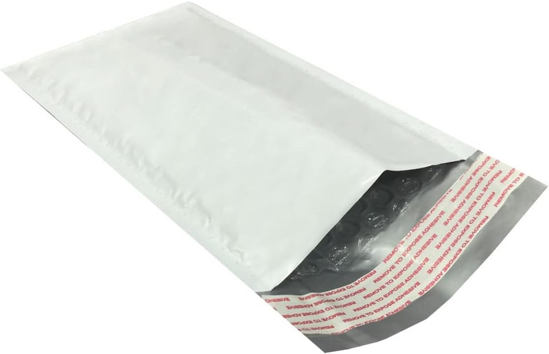 4”X8” #000 Poly Bubble Bag – Pack of 250