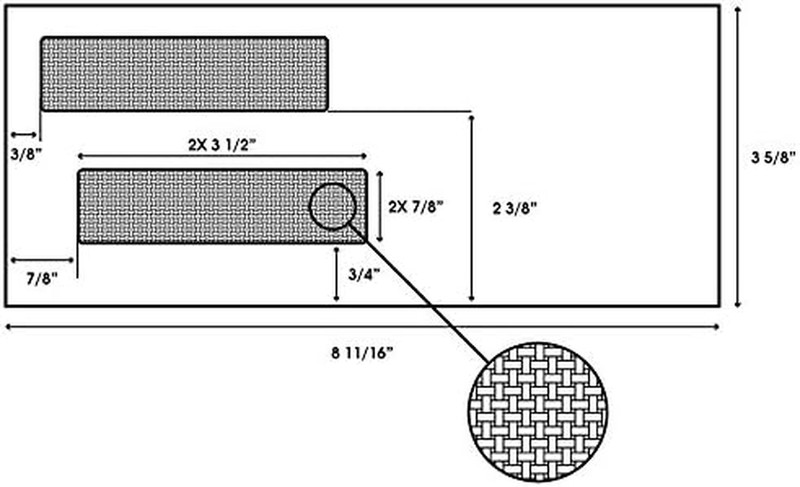 500 No. 8 Flip and Seal Double Window Security Check Envelopes - Designed for Qu gallery