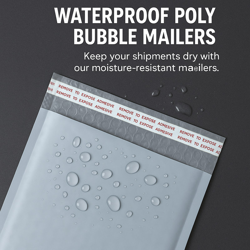 100 Pcs #00 5x9 Poly Bubble Mailers Padded Envelopes Shipping Mailing Bags gallery