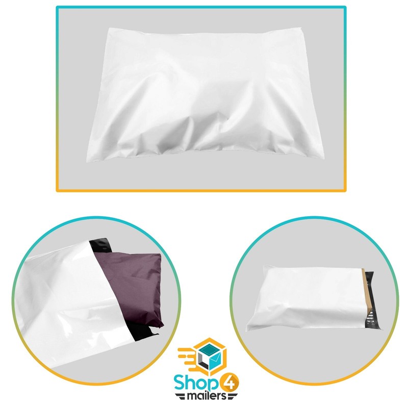 3000 7.5x10.5 Premium Plastic Flat Poly Mailers Shipping Bags Envelopes 1.7 MIL gallery