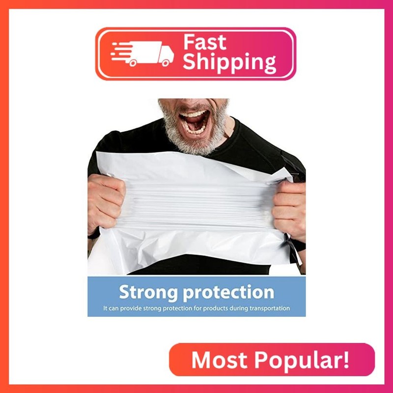 Metronic Poly Mailers 10x13 100 PC, Small White Shipping Bags Mailing Envelopes gallery