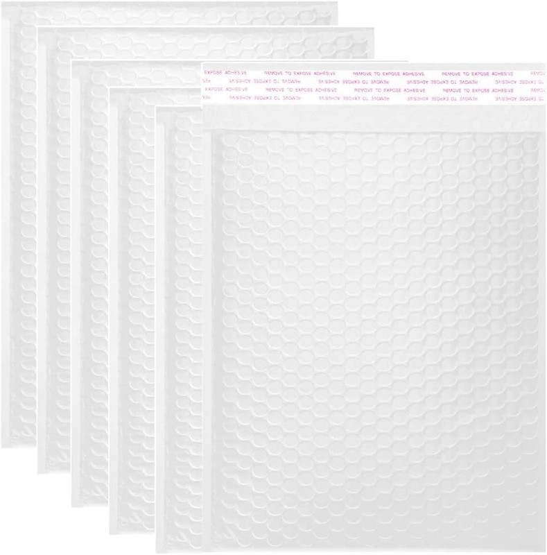 10 Pcs 8x12 Bubble Mailers Shipping Bags Mailing Padded Self Seal Envelope White gallery