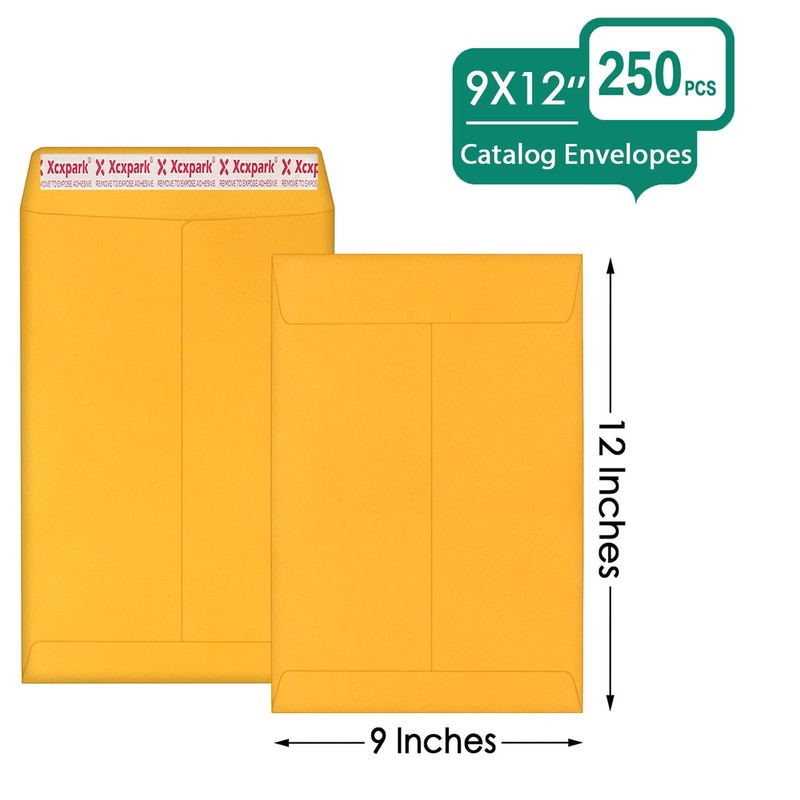 SECURITY CATALOG ENVELOPES Printable Self Seal Envelope 9x12 250 Pcs XXCXPARK gallery