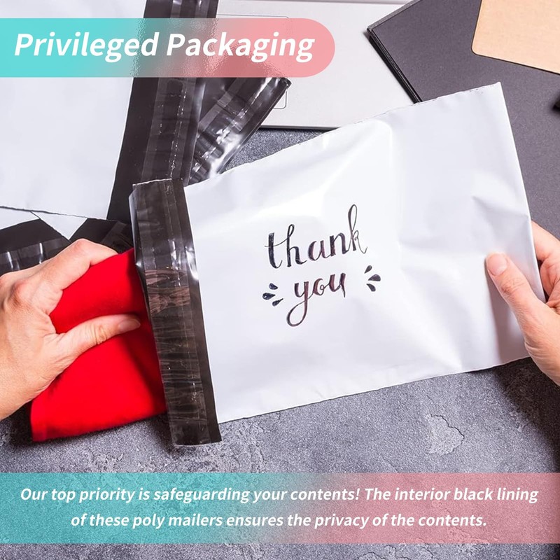200 Pcs 10x13 Inch Poly Mailers Shipping Envelopes Self Sealing Envelopes gallery