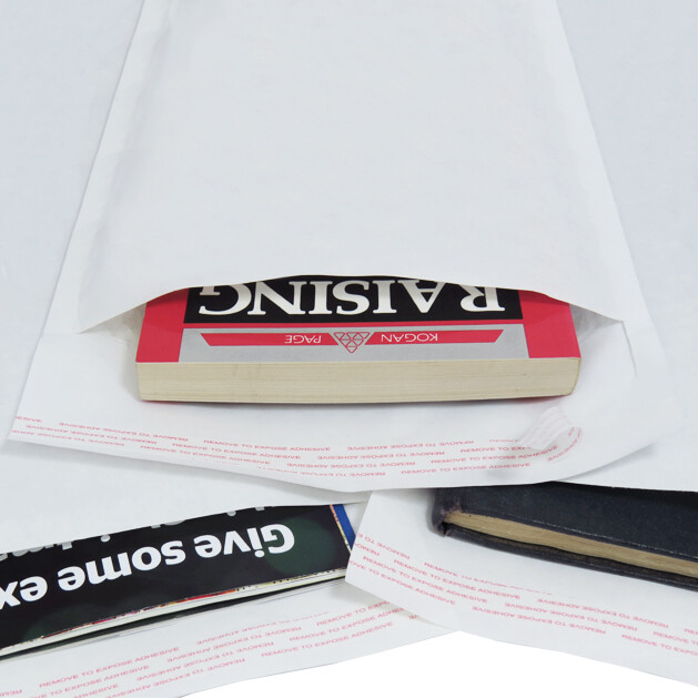 GOLD & WHITE QUALITY PADDED BUBBLE ENVELOPES BAGS *ALL SIZES/QTY'S* - TOP PRICES gallery
