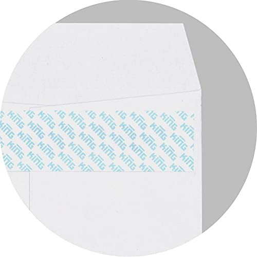 King Corporation Envelopes White Long Size 3 80g with Tape 16 envelopes per pack gallery